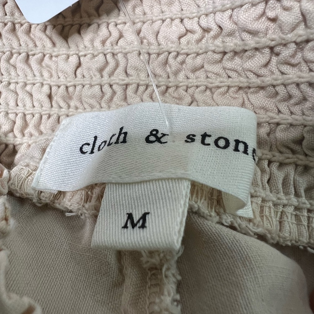 cloth & stone Wide Leg Pants in Beige - Picture 9 of 10